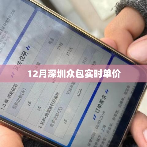 深圳众包实时单价大揭秘，12月最新行情