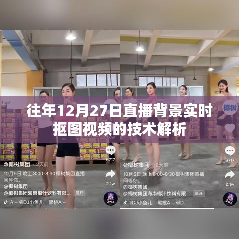直播背景实时抠图技术解析，往年12月27日的技术回顾