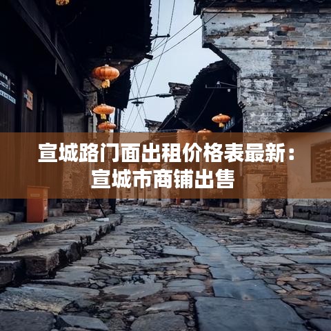 宣城路门面出租价格表最新：宣城市商铺出售 