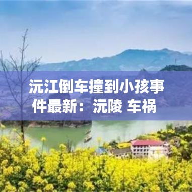 沅江倒车撞到小孩事件最新：沅陵 车祸 