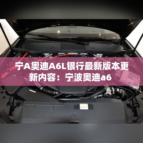 宁A奥迪A6L银行最新版本更新内容：宁波奥迪a6 