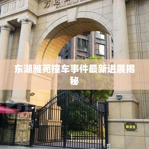 东湖雅苑撞车事件最新进展揭秘