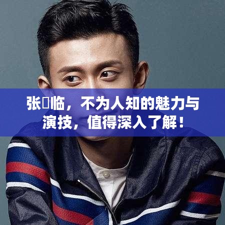 张晞临，不为人知的魅力与演技，值得深入了解！