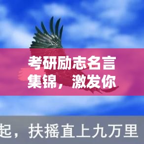 考研励志名言集锦，激发你的斗志！