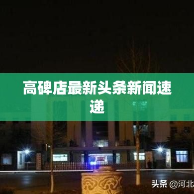 高碑店最新头条新闻速递