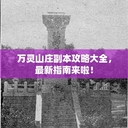 万灵山庄副本攻略大全，最新指南来啦！