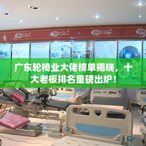 广东轮椅业大佬榜单揭晓，十大老板排名重磅出炉！