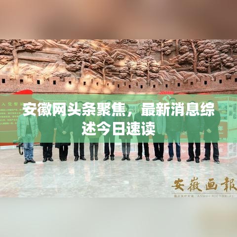 安徽网头条聚焦，最新消息综述今日速读