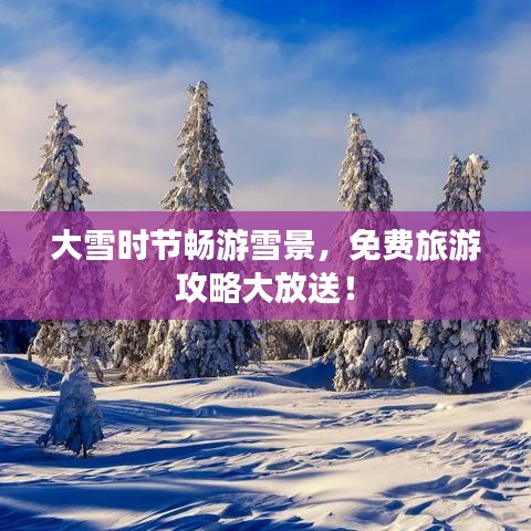大雪时节畅游雪景，免费旅游攻略大放送！