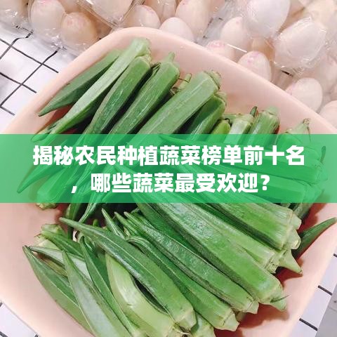 揭秘农民种植蔬菜榜单前十名，哪些蔬菜最受欢迎？