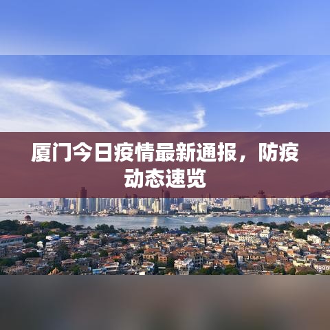 厦门今日疫情最新通报，防疫动态速览
