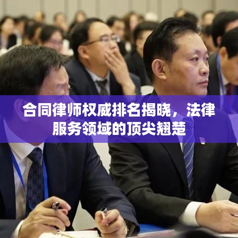 合同律师权威排名揭晓，法律服务领域的顶尖翘楚