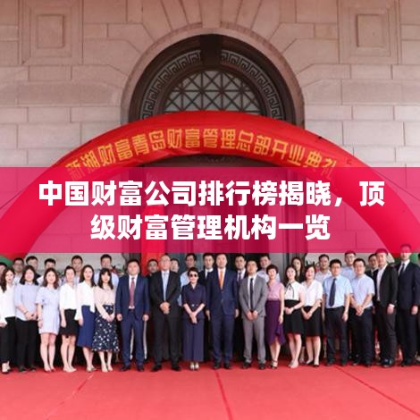 中国财富公司排行榜揭晓，顶级财富管理机构一览