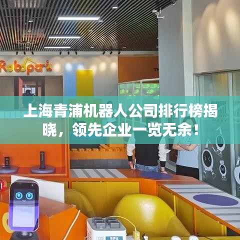 上海青浦机器人公司排行榜揭晓，领先企业一览无余！