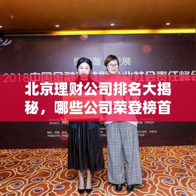 北京理财公司排名大揭秘，哪些公司荣登榜首？